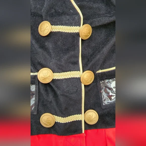 Kids Pirate Costume 3-7 year old